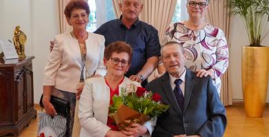 Złote Gody Państwa Bożeny i Mariana Łobodów z Barwic