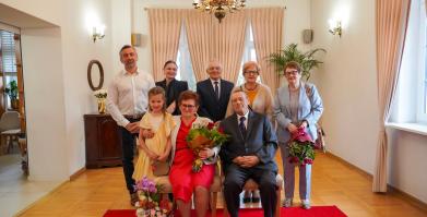Złote Gody Państwa Bożeny i Mariana Łobodów z Barwic