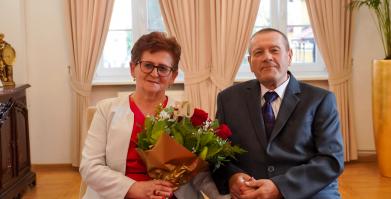 Złote Gody Państwa Bożeny i Mariana Łobodów z Barwic