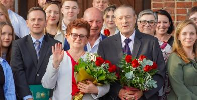 Złote Gody Państwa Bożeny i Mariana Łobodów z Barwic