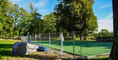 Park Miejski w Barwicach zmienia swoje oblicze