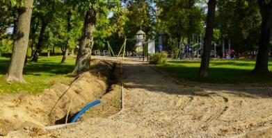 Park Miejski w Barwicach zmienia swoje oblicze