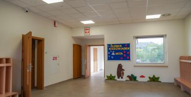 Żłobek „Niedźwiadek” w Barwicach – wnętrza gotowe na przyjęcie najmłodszych