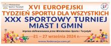 Baner XVI Europejski Tydzień Sportu dla Wszystkich.