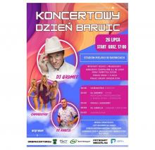 Zaproszenie na Koncertowy Dzień Barwic 26.07.2025