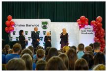 Spotkanie z sędzią Anną Marią Wesołowską w Barwicach i Starym Chwalimiu