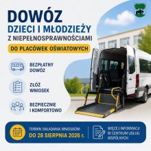 na zdjęciu bus do przewozu osób niepełnosprawnych