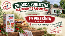 Zbiórka dla rodziny z Radomyśla podczas Dożynek Gminy Barwice